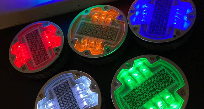 solar road studs
